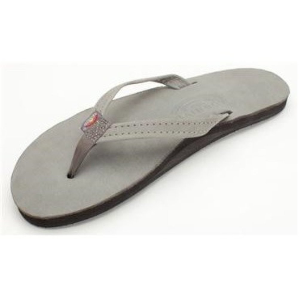 Grey Rainbow Sandals, size XL (9-9.5)